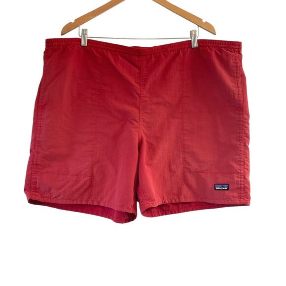 Patagonia Baggies Shorts Men’s XL Red Nylon Quick Dry Swim Trunks - Picture 2 of 6